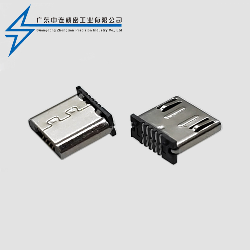 MICRO公头立贴有柱