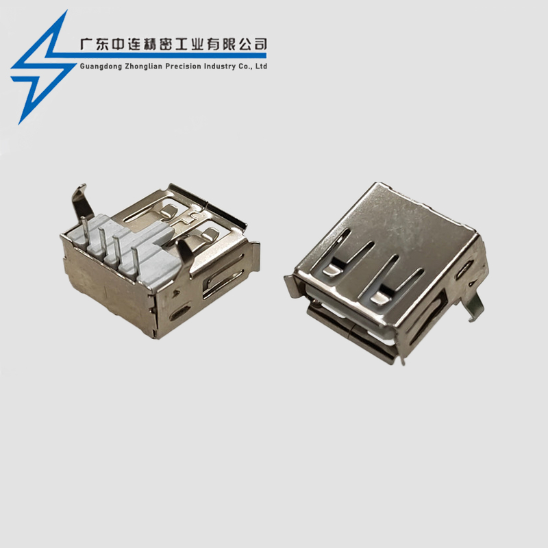 AF90度弯脚卷边有盖内扣