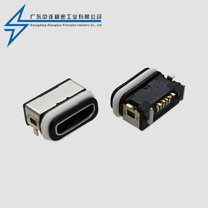 MICRO母座B型四脚 防水款