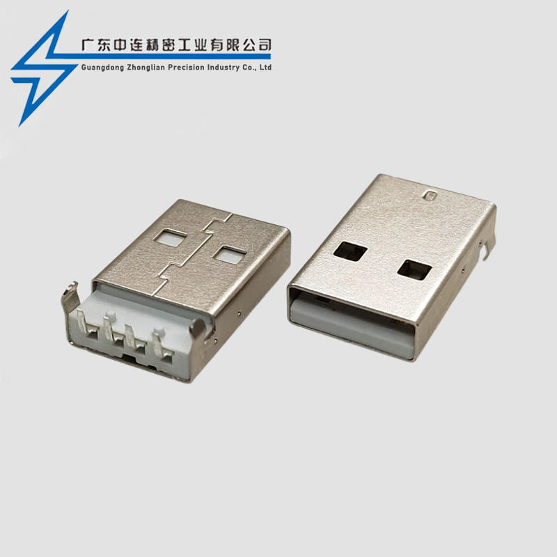 A公90度弯脚有柱PBT白胶