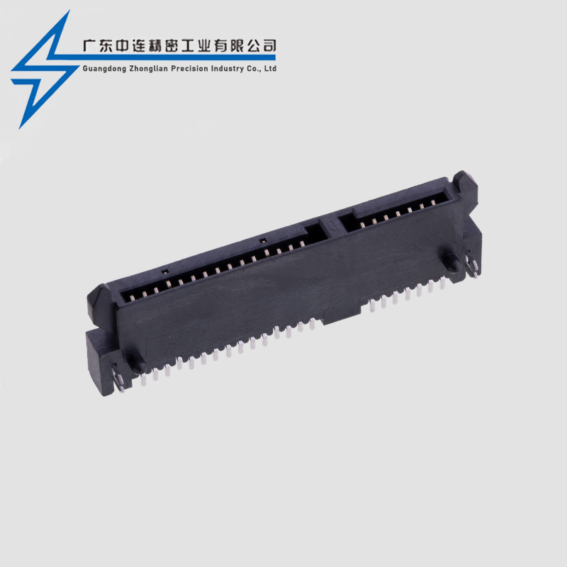 SATA7+15PH3.55板上SMT2.08孔鱼叉下两根长针