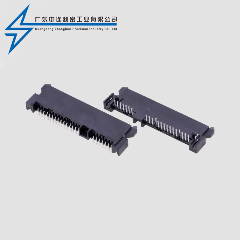 SATA7+15PH4.2板下90度2.08孔鱼叉下二针