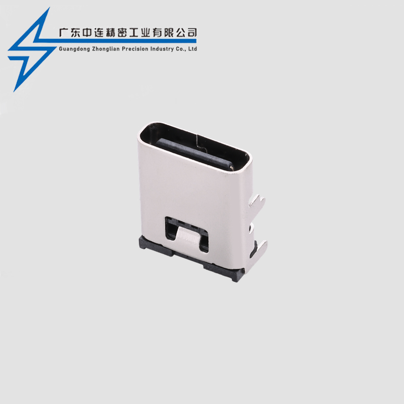 TYPE C母座6P板上smt8.0-8.35-10.0-12.0