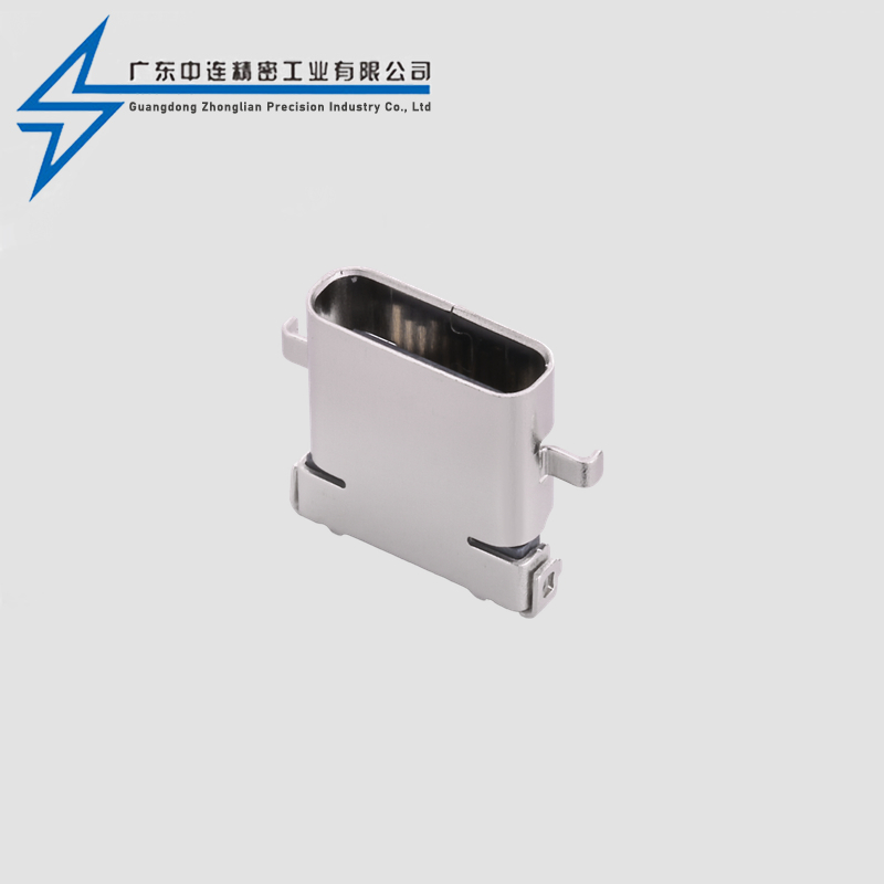 TYPE C母座24P沉板1.9前插后贴8.65-10