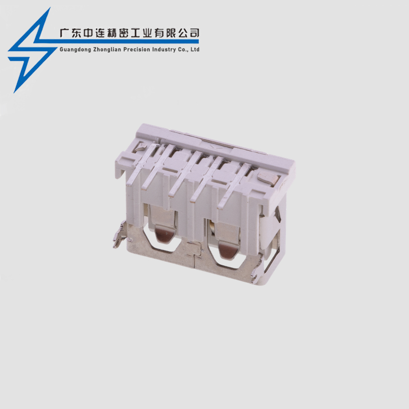AF10.0前插后插6.5直边米黄带开关PIN