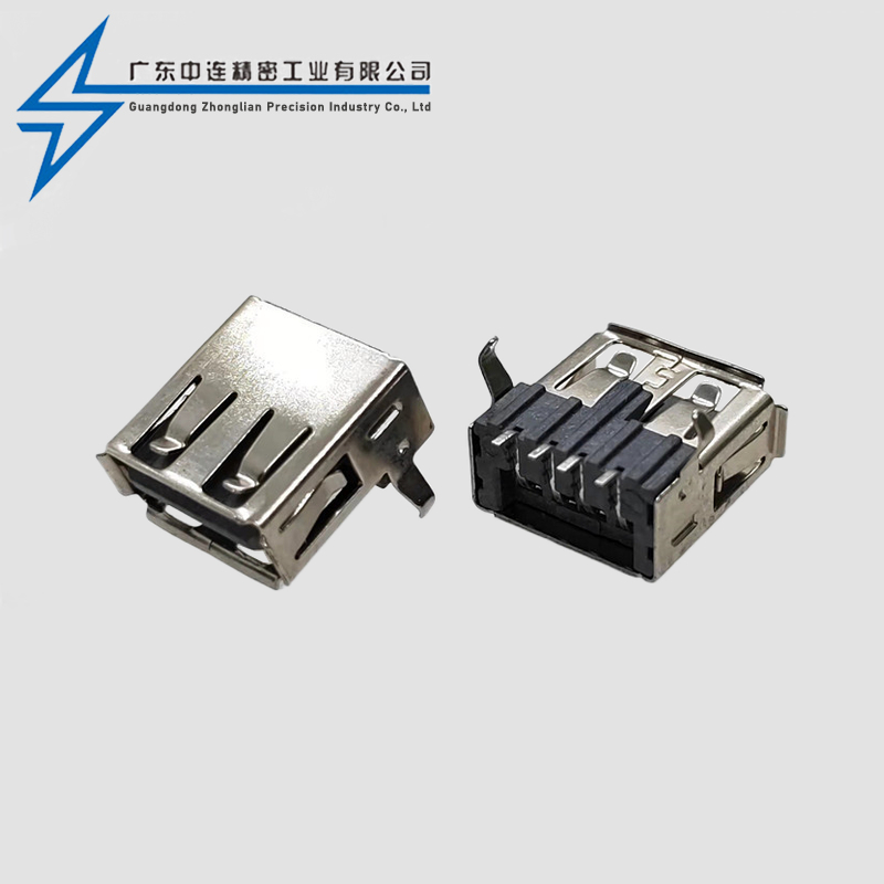 AF弯脚端子SMT卷边LCP灰
