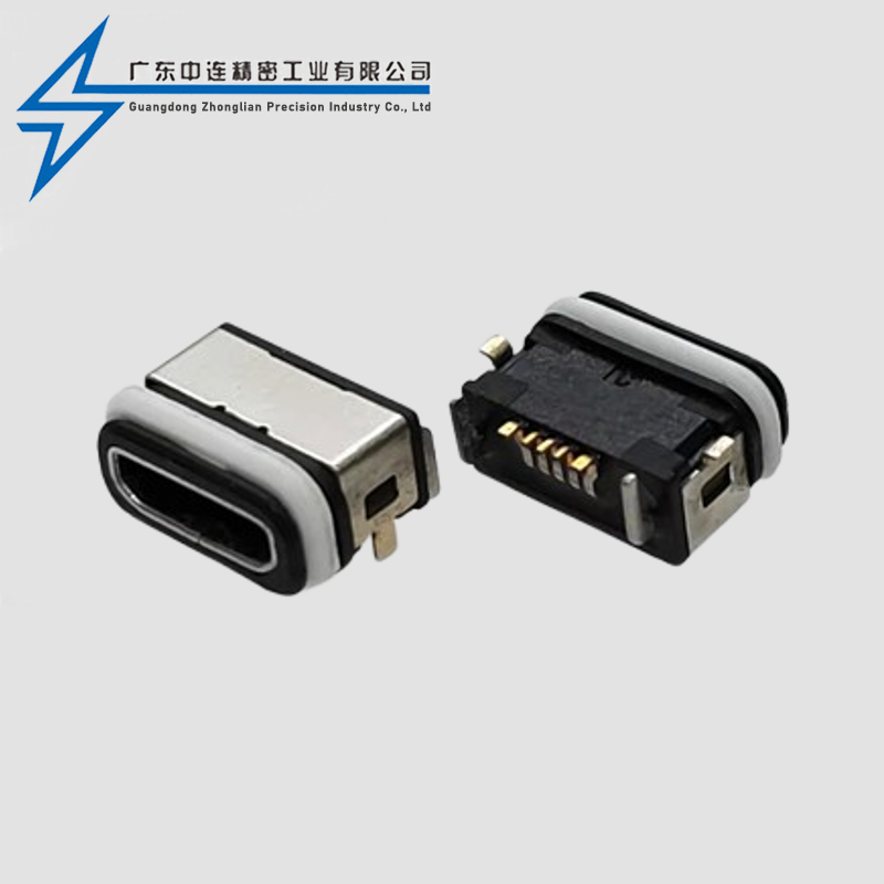 MICRO母座B型四脚 防水款