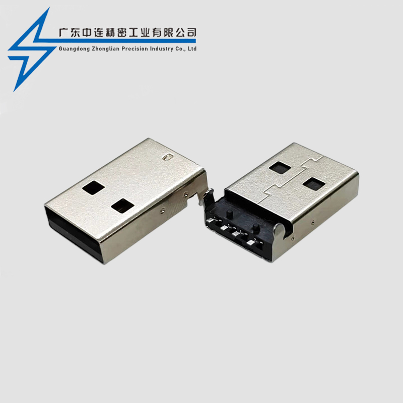 A公180度弯角有柱PBT黑