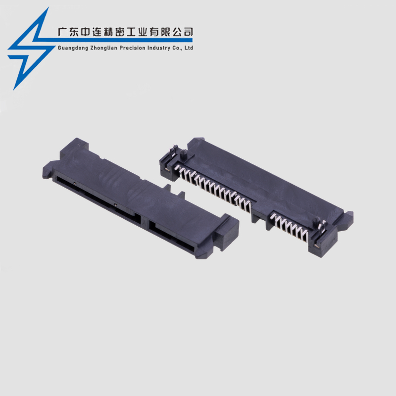 SATA7+15P5.0板上SMT2.08孔鱼叉LCP料