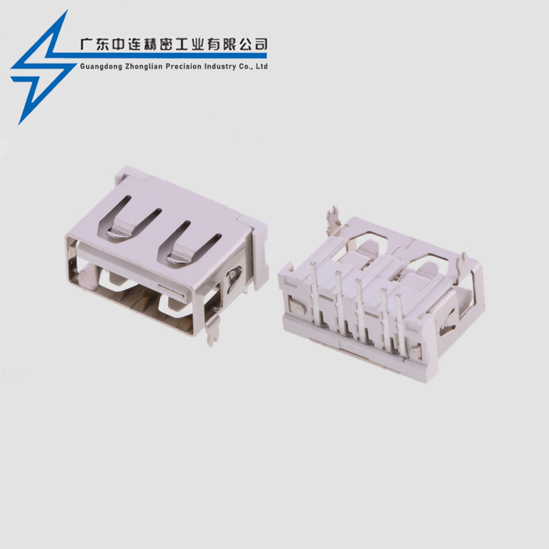 AF10.0前插后插6.5直边米黄带开关PIN
