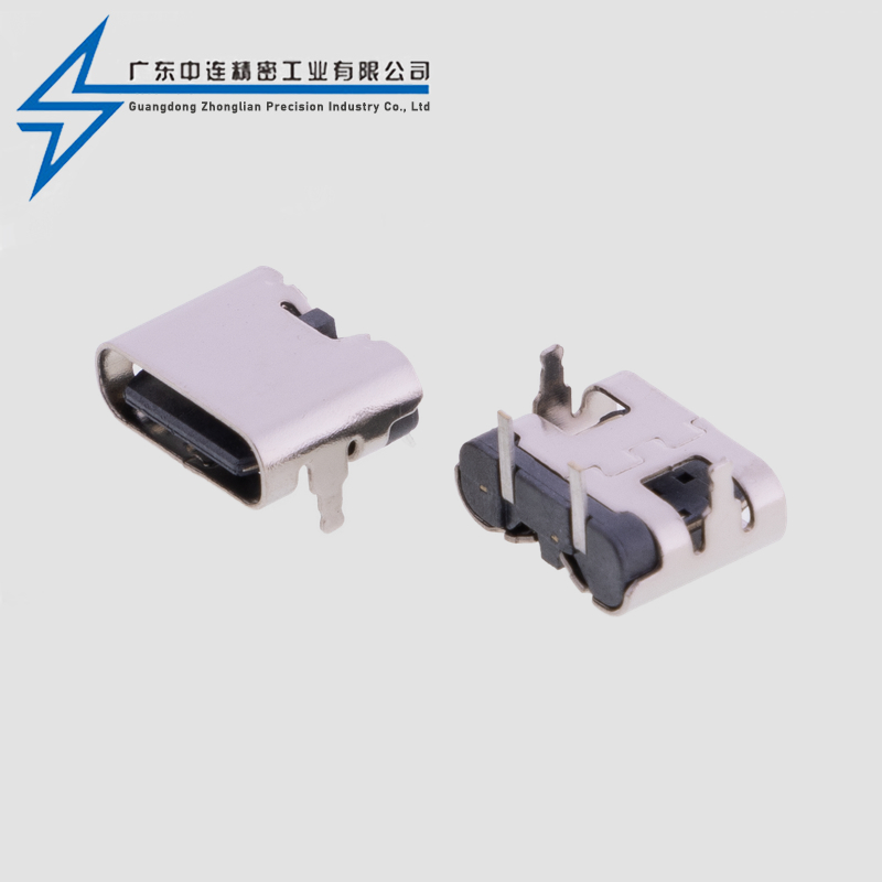 TYPE C母座2P 90度